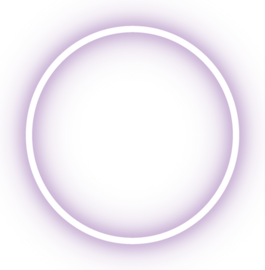 Purple Neon Circle Illusion